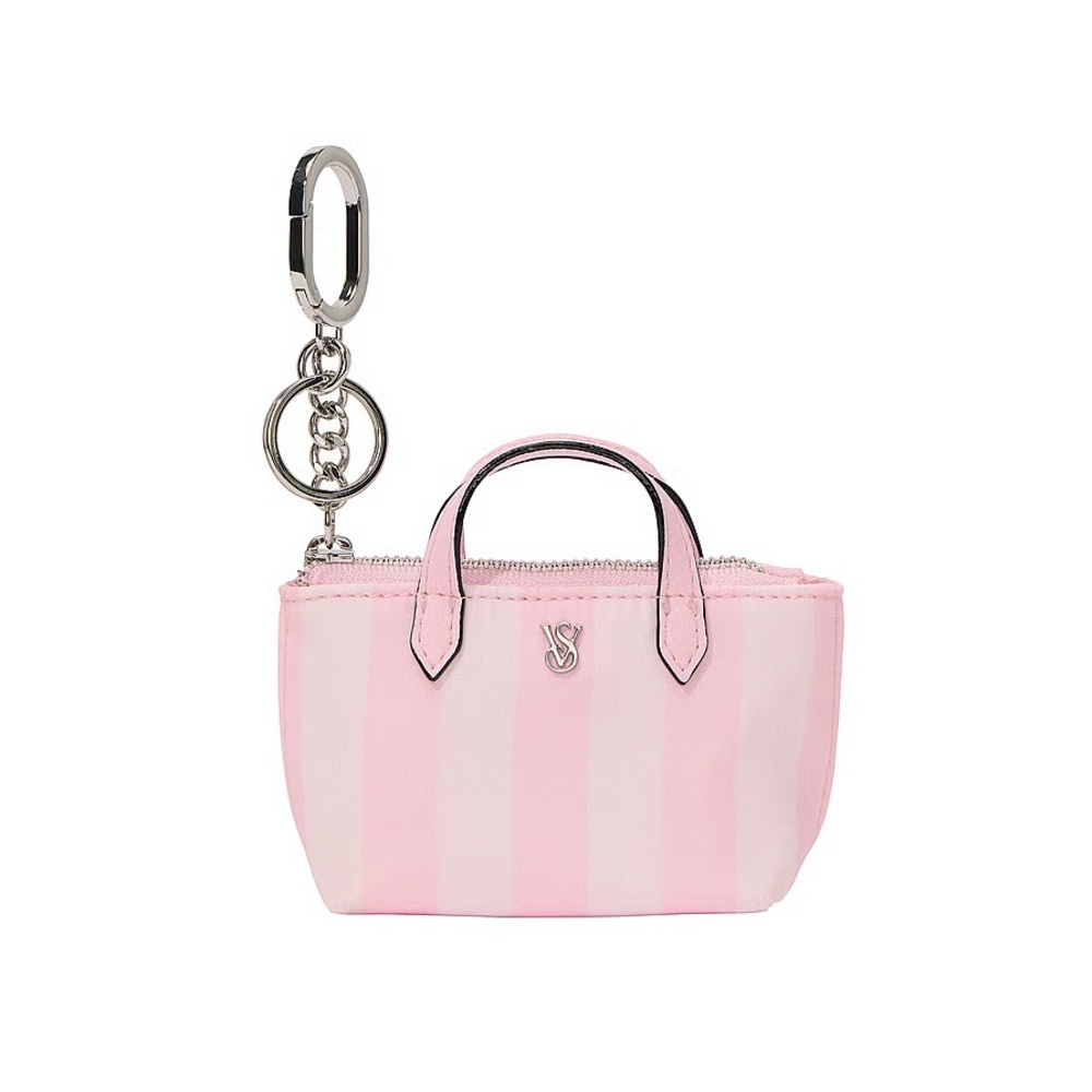 Victoria’s Secret Mini Micro Travel Tote Bag Charm Keychain